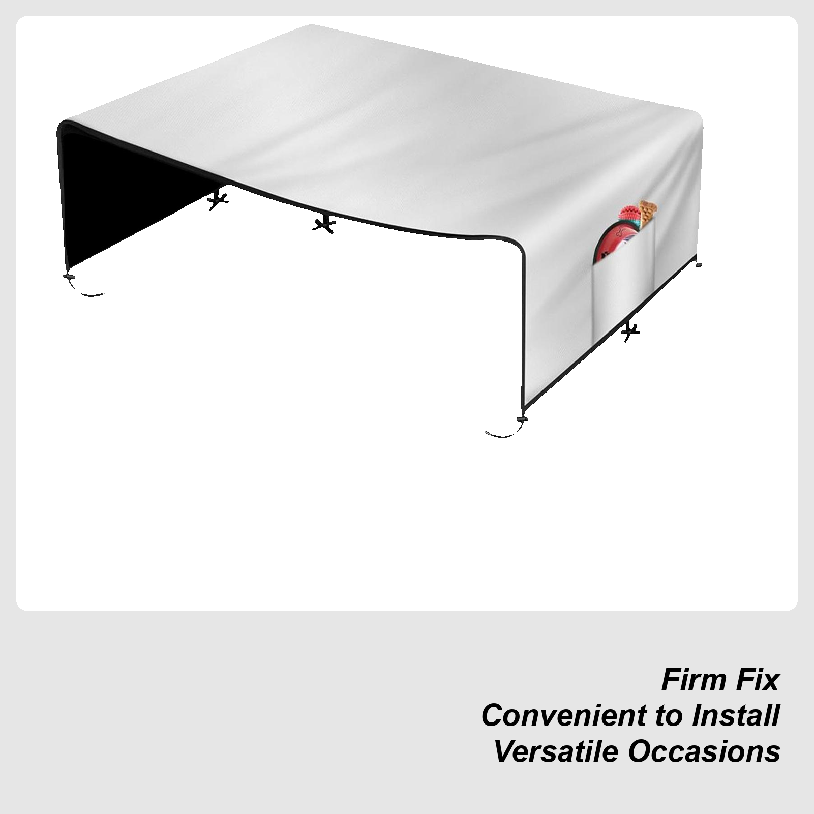 Outdoor Camping Dog Kennel - غطاء صندوق 210D أكسفورد الخصوصية الضميمة
