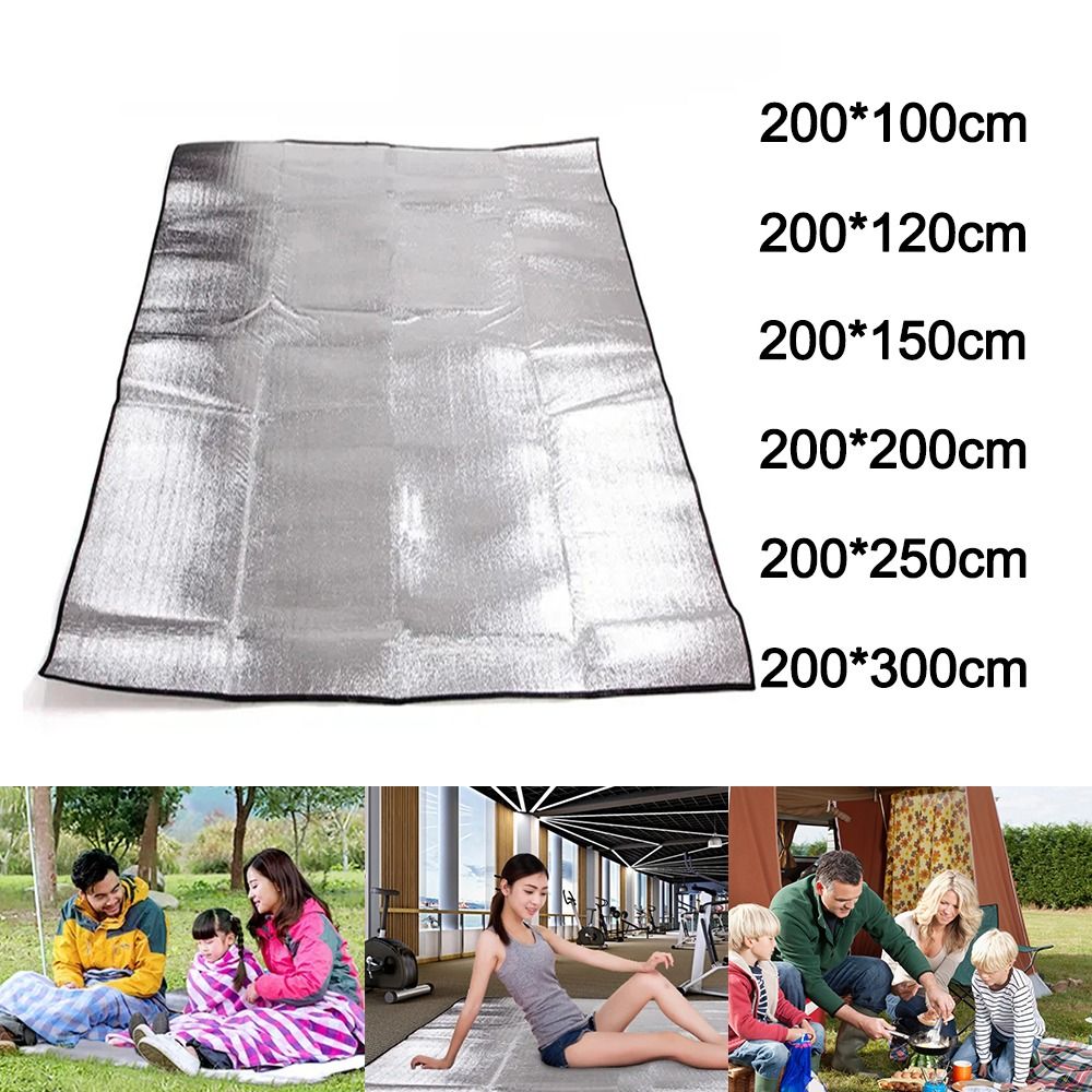 Outdoor Camping Heated Blanket - حصيرة رقائق فوم عازلة من الألومنيوم