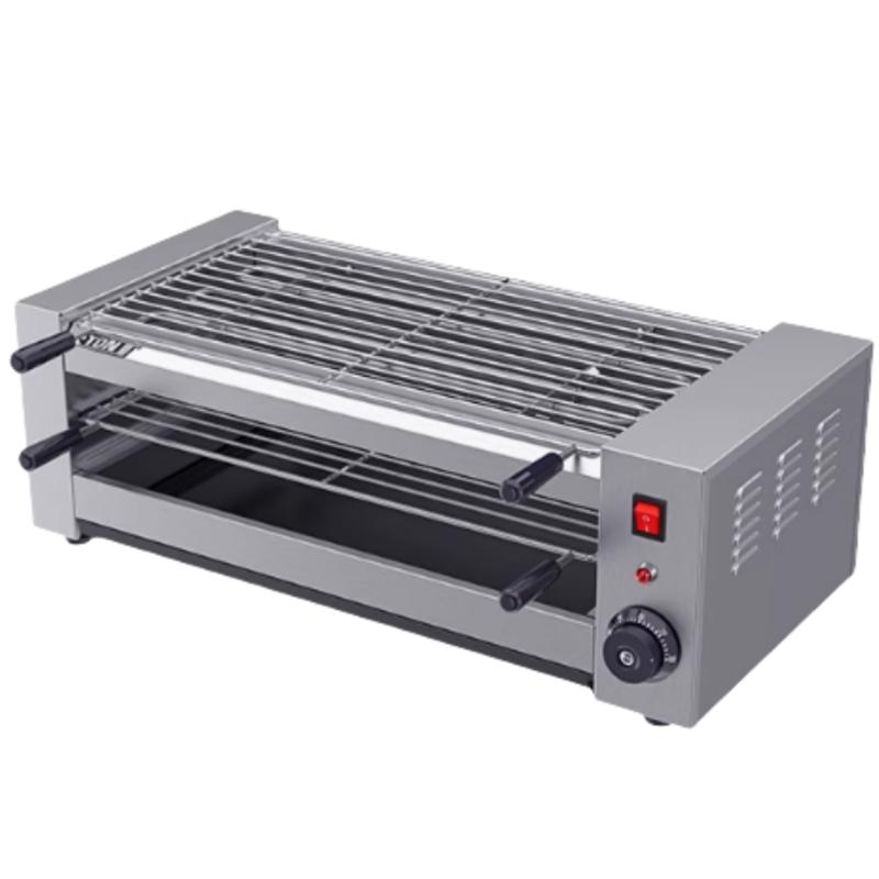 Outdoor Camping Grill - شواية كهربائية محمولة من الفولاذ المقاوم