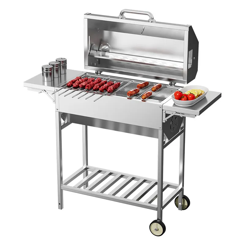 Outdoor Camping Grill - شواية فراشة من الفولاذ المقاوم للصدأ