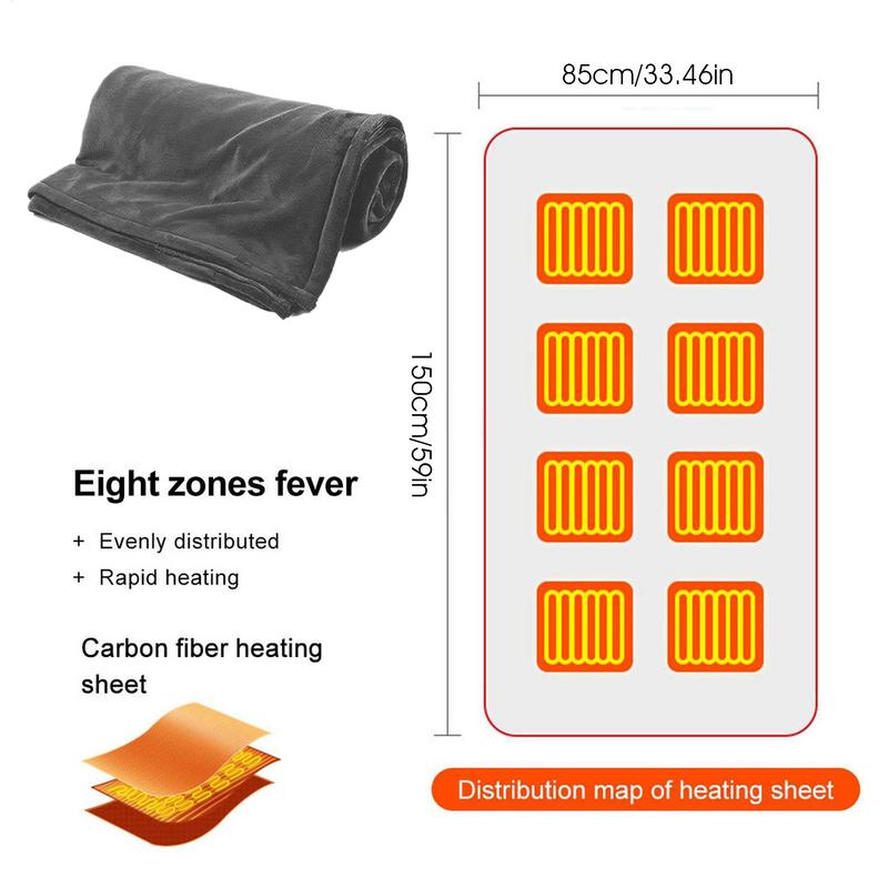 Outdoor Camping Heated Blanket - ساخنة شال يلتف التدفئة شال كهربائي