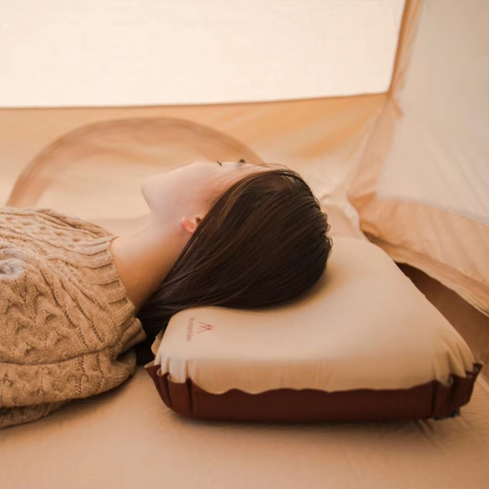 Camp Pillow Compressible - وسادة تخييم مريحة ذات ارتداد عالي،
