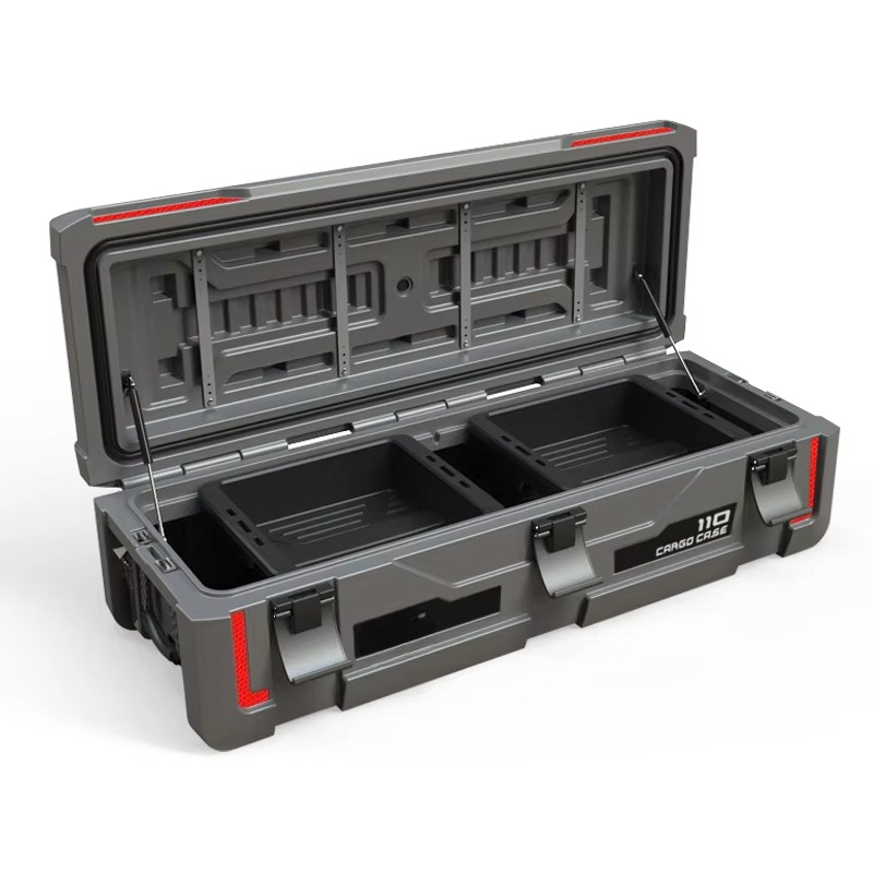 Outdoor Camping Storage Box - صندوق تخزين أدوات بلاستيكي جديد وفريد