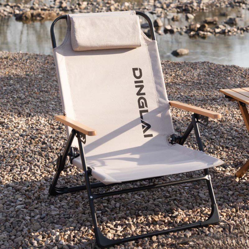 Outdoor Camping High Chair - كرسي قابل للطي للاستخدام الخارجي، كرسي