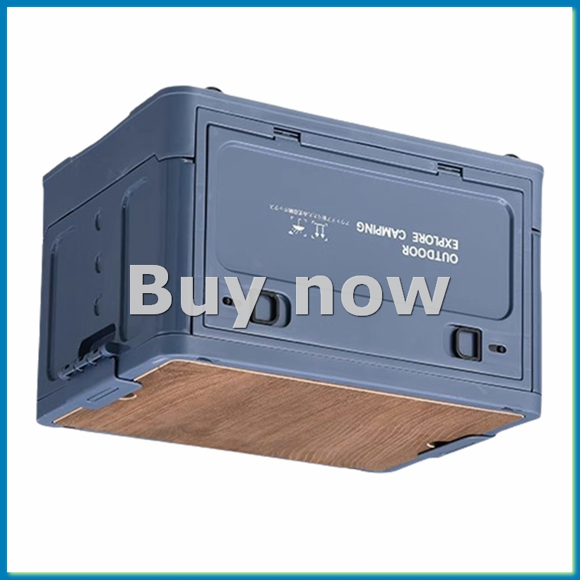 Outdoor Camping Storage Box - صندوق تخزين طاولة سياحية قابل للطي