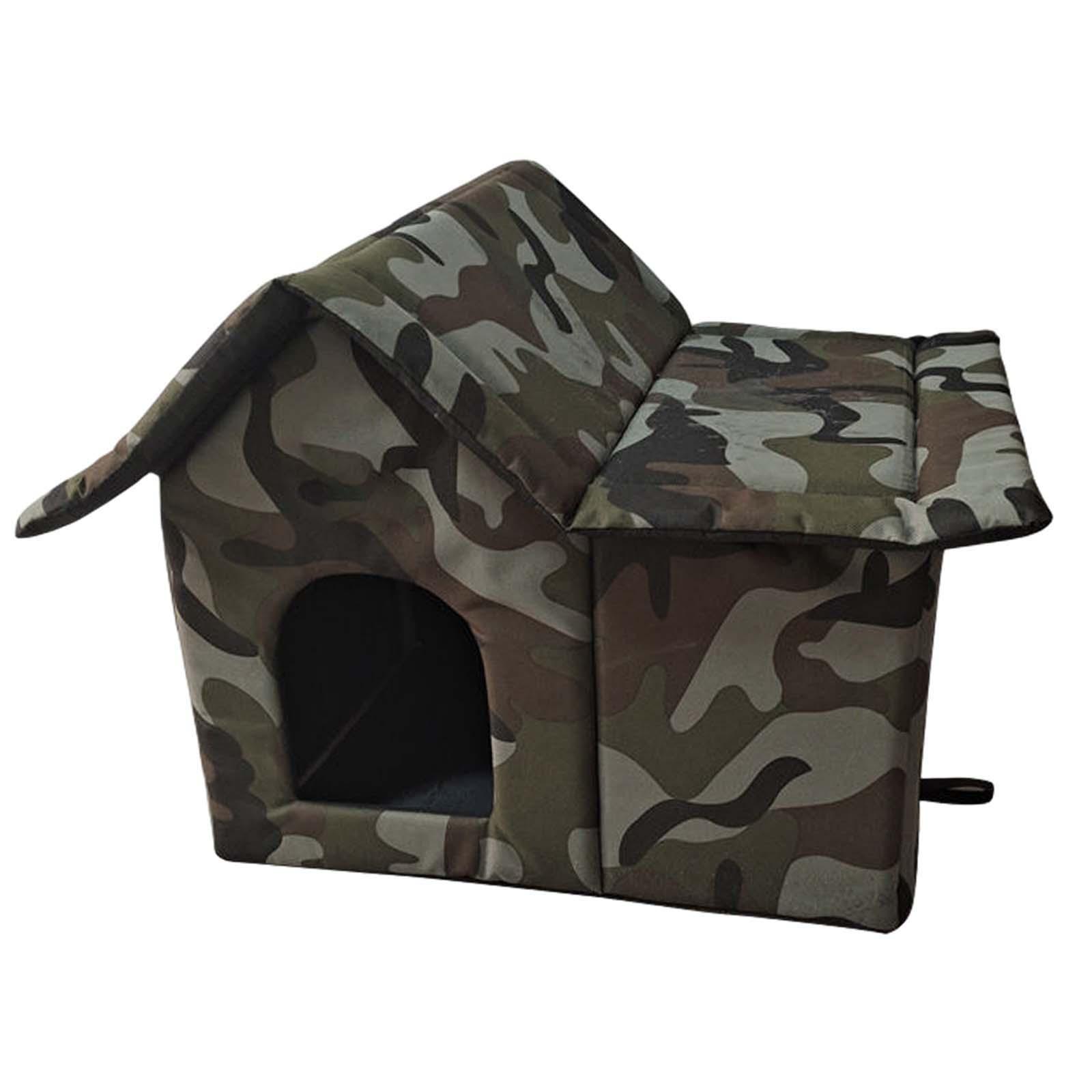 Outdoor Camping Dog Kennel - بيت الحيوانات الأليفة الحديدي كهف البيت