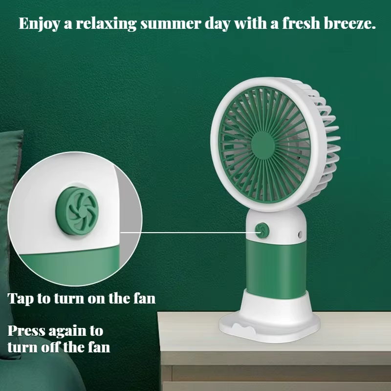 1 قطعة مروحة صغيرة الصيف المحم - مراجعة Outdoor Camping Misting Fan وسعره