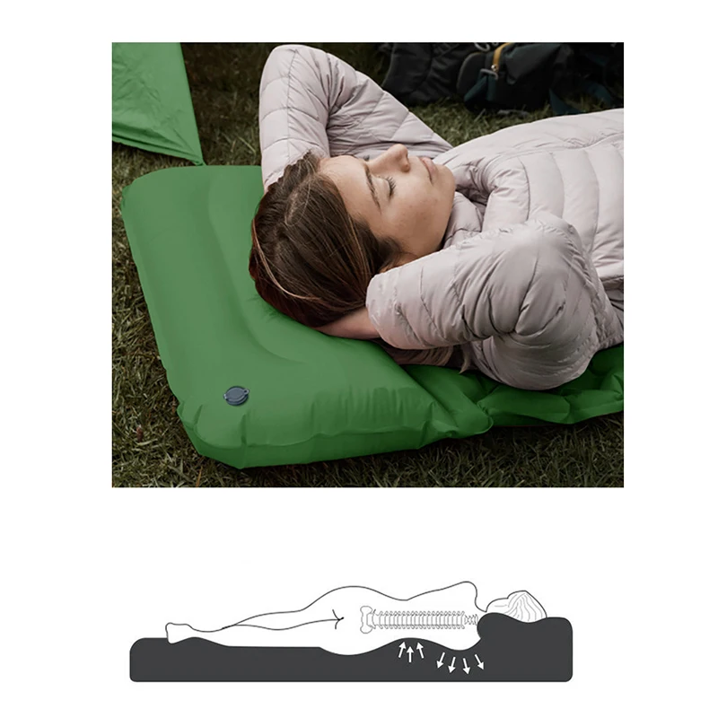 حصيرة تخييم قابلة للنفخ، فراش  - مراجعة Inflatable Mattress وسعره