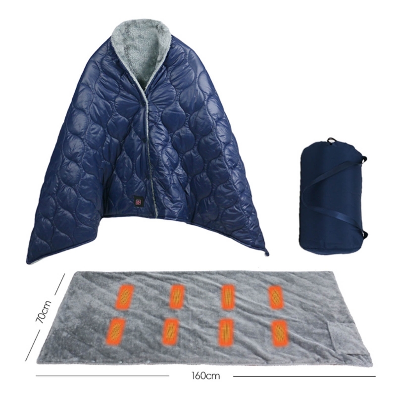 بطانية تدفئة غير منفذة تعمل با - مراجعة Outdoor Camping Heated Blanket وسعره