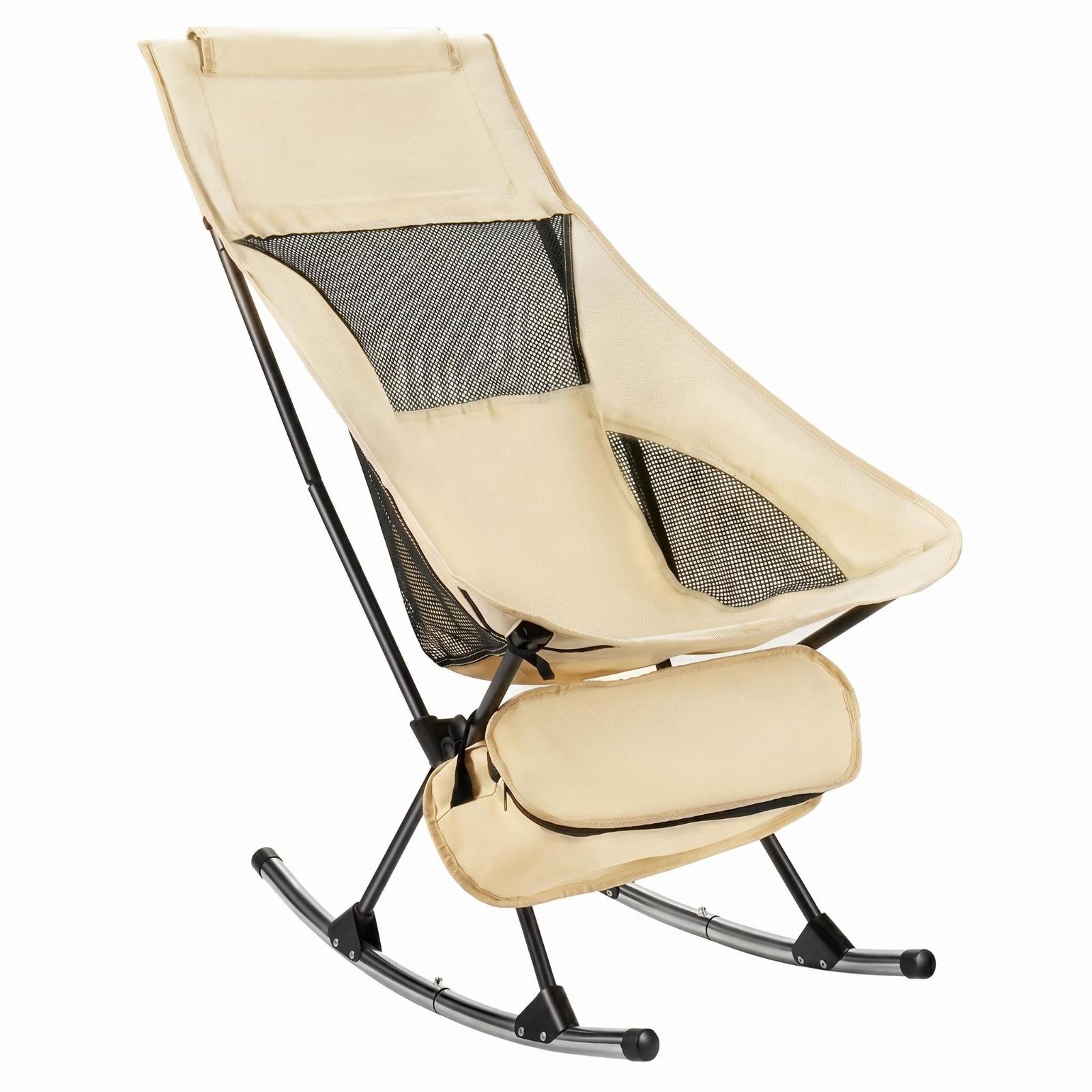 كرسي هزاز قابل للطي للاستخدام  - مراجعة Outdoor Camping Rocking Chair وسعره