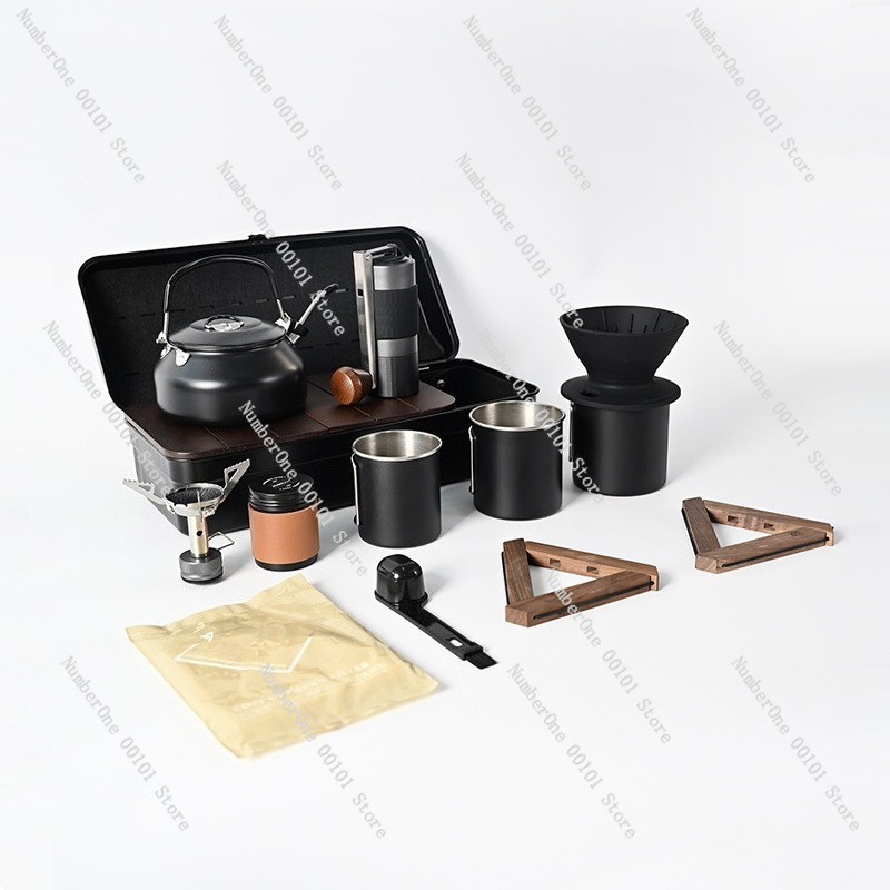 مجموعة تحضير القهوة اليدوية لل - مراجعة Outdoor Camping Storage Box وسعره
