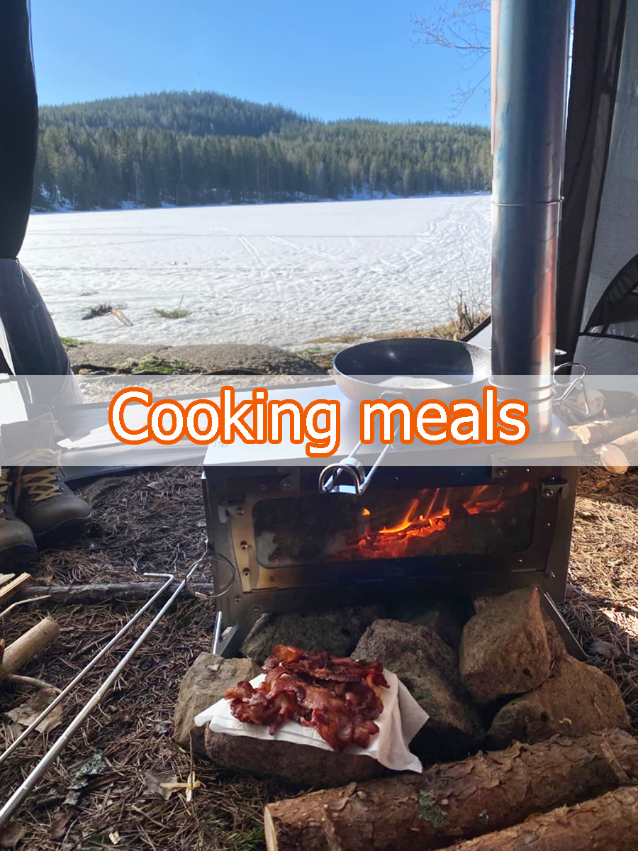 موقد خيمة تيتانيوم قابل للطي م - مراجعة Outdoor Camping Usa وسعره