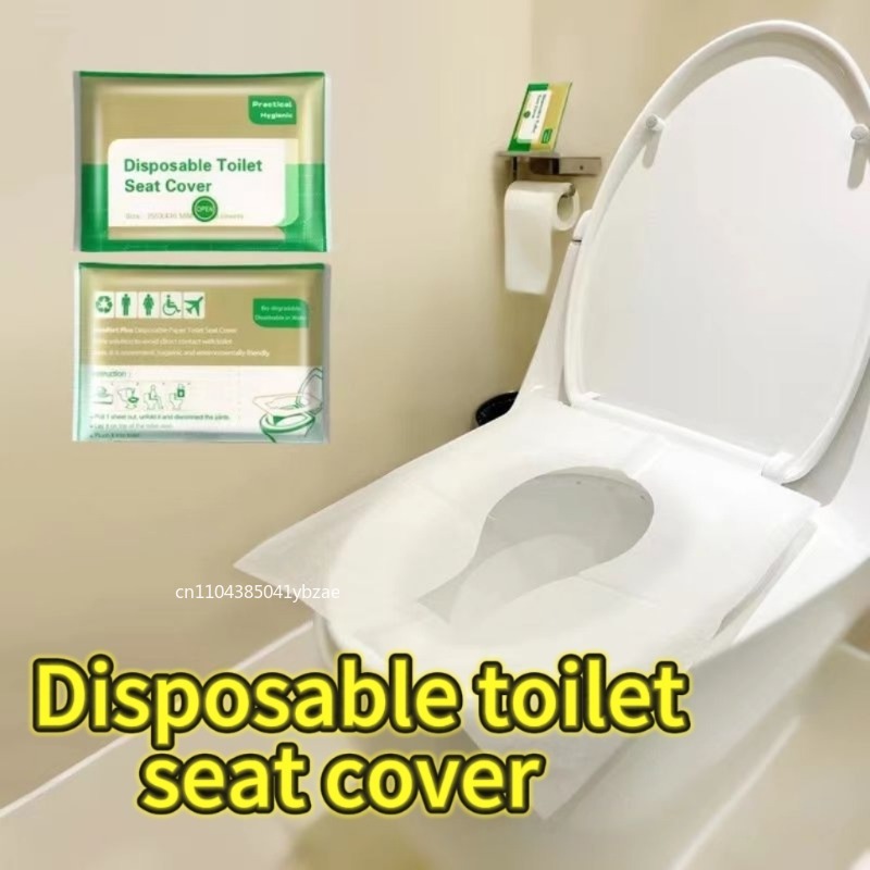 10-120 قطعة غطاء مقعد المرحاض  - مراجعة Outdoor Camping Toilet وسعره