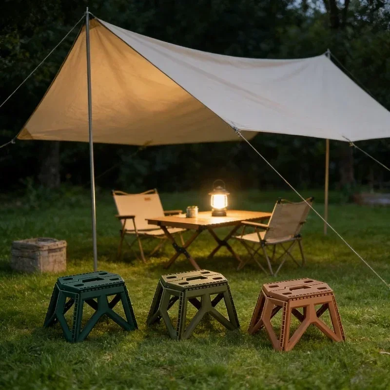 كرسي صغير متين وقادر على تحمل  - مراجعة Outdoor Camping High Chair وسعره