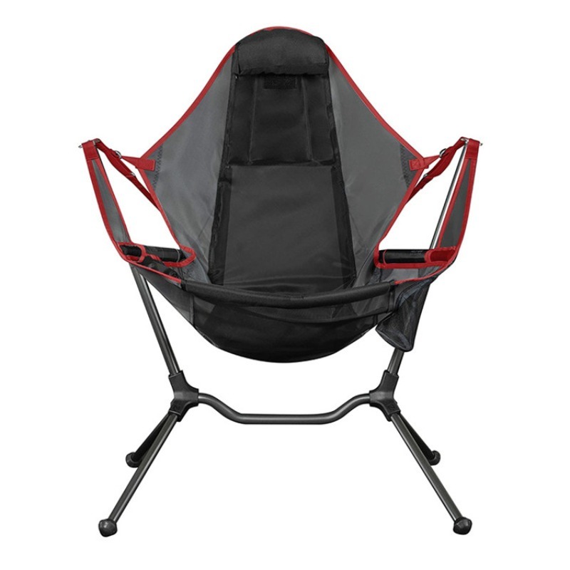 كرسي هزاز محمول قابل للطي للتخ - مراجعة Outdoor Camping Rocking Chair وسعره