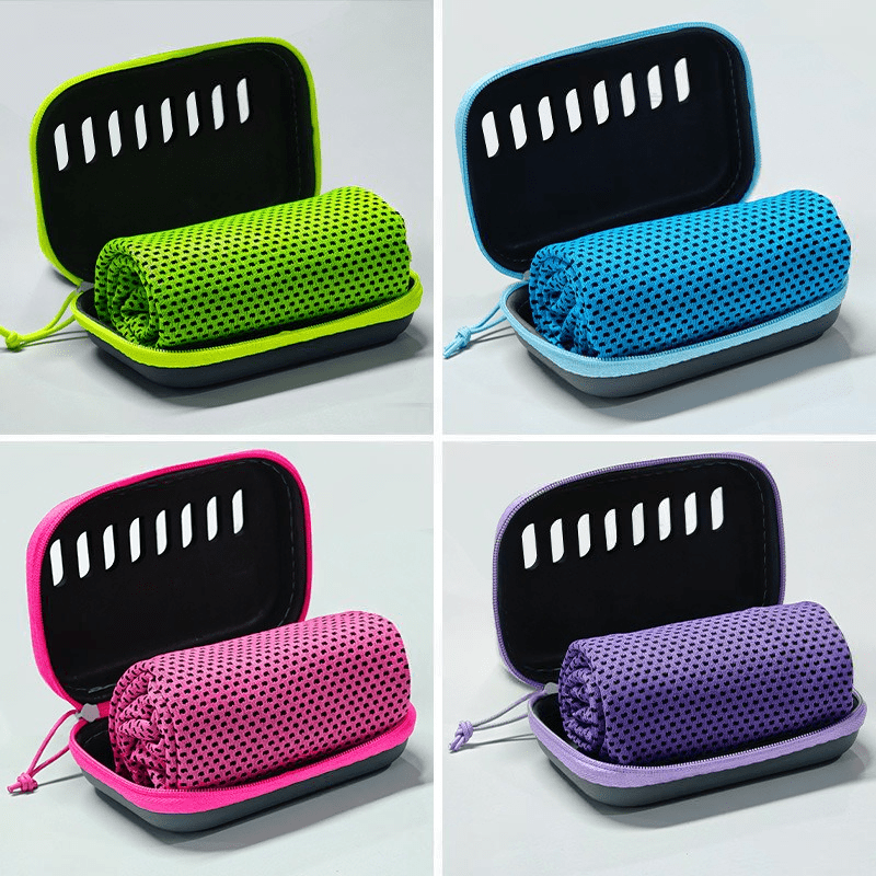 منشفة رياضية سريعة الجفاف مع ص - مراجعة Outdoor Camping Storage Box وسعره