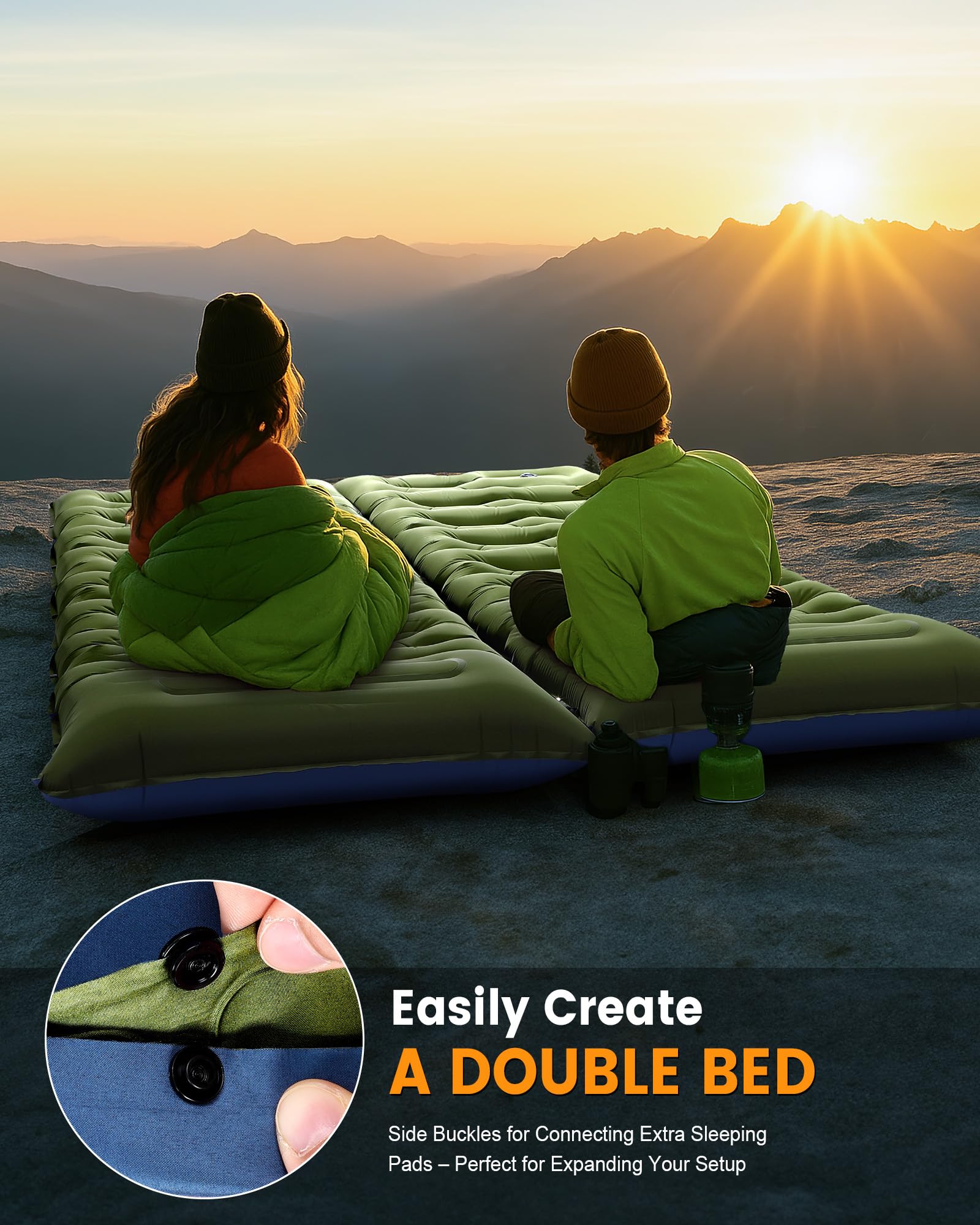 وسادة نوم قابلة للنفخ سميكة لل - مراجعة Inflatable Mattress وسعره