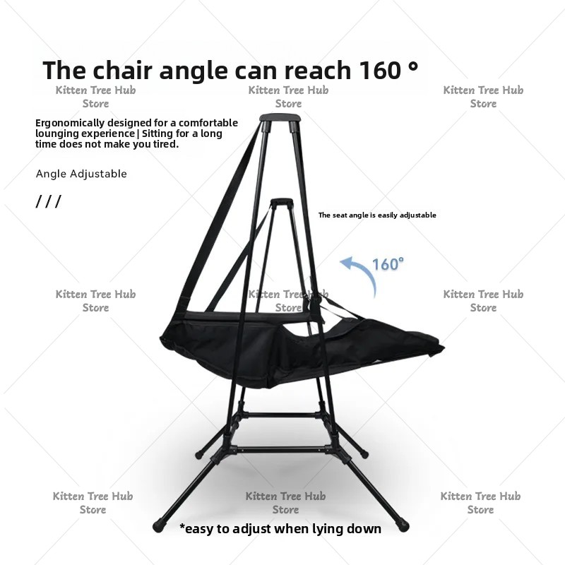 كرسي هزاز محمول قابل للطي من س - مراجعة Outdoor Camping Rocking Chair وسعره