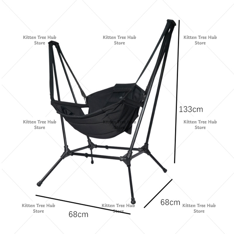 كرسي هزاز محمول قابل للطي من س - مراجعة Outdoor Camping Rocking Chair وسعره