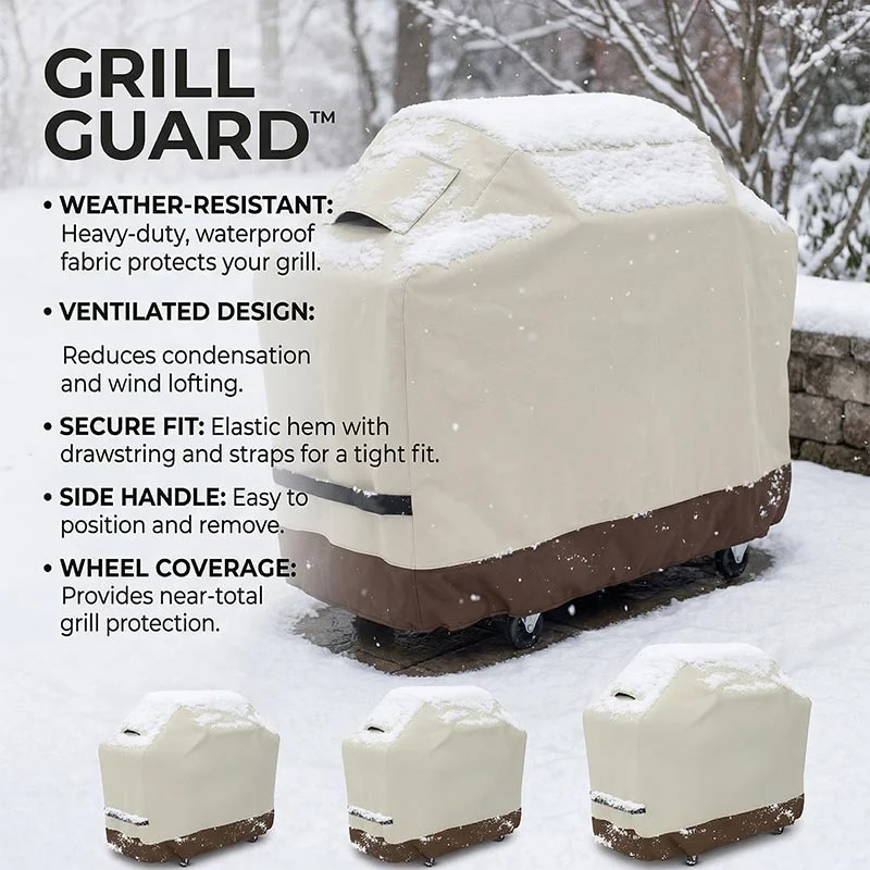 غطاء شواء أكسفورد 210D، غطاء ش - مراجعة Outdoor Camping Grill وسعره