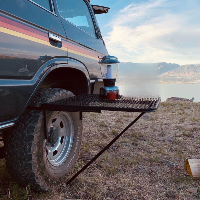 طاولة شواء معدنية قابلة للطي م - مراجعة Outdoor Camping Grill وسعره