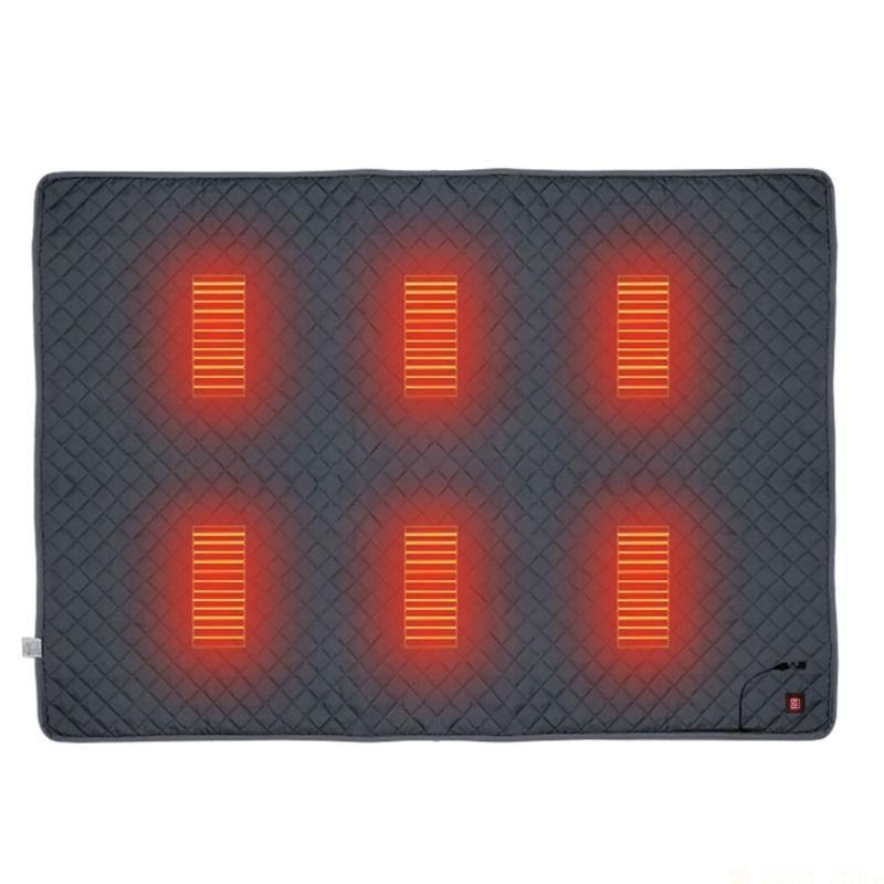 31BE التخييم ساخنة كيس النوم و - مراجعة Outdoor Camping Heated Blanket وسعره