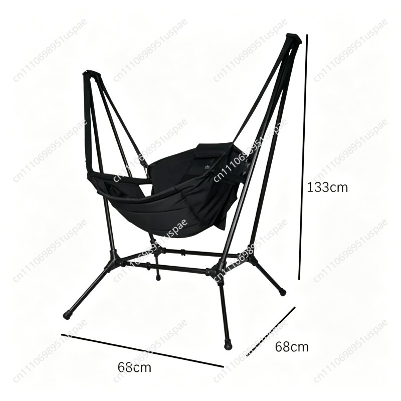 كرسي هزاز قابل للطي للاستخدام  - مراجعة Outdoor Camping Rocking Chair وسعره