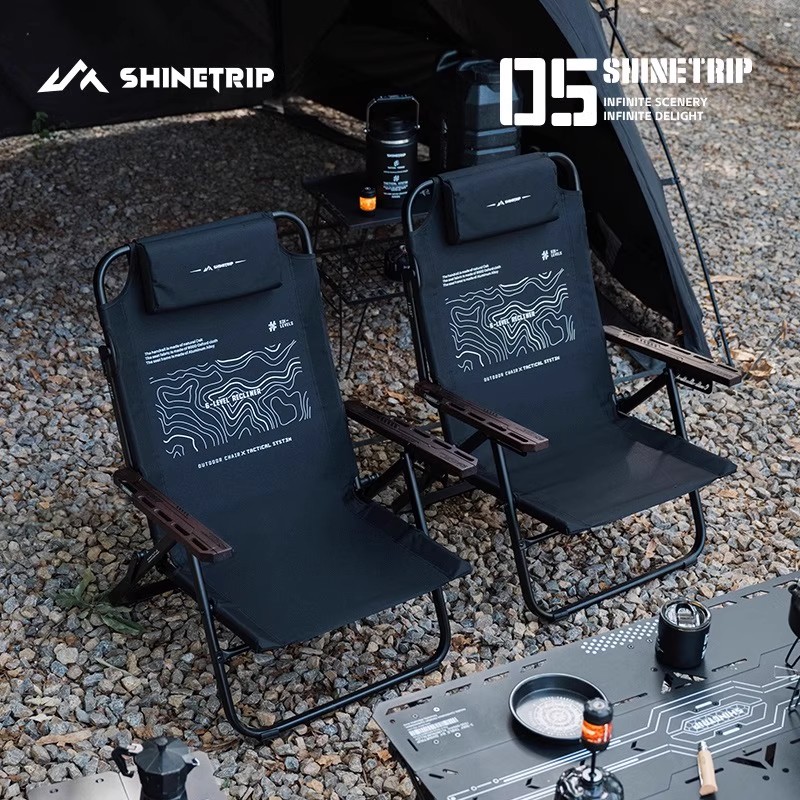 ShineTrip في الهواء الطلق كرسي - مراجعة Outdoor Camping High Chair وسعره