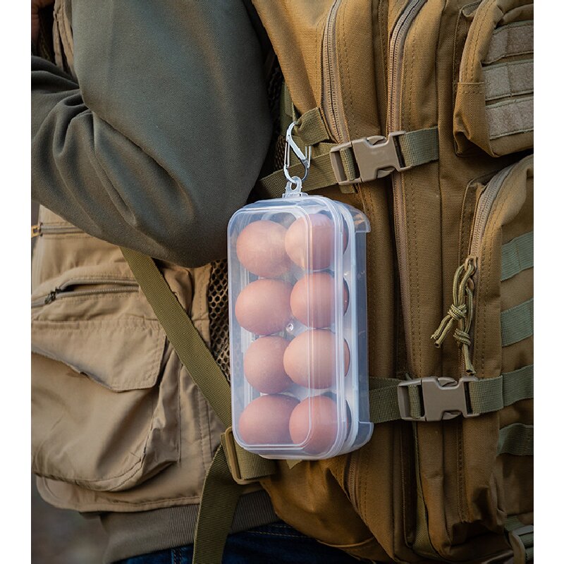 صندوق بيض محمول مقاوم للكسر لل - مراجعة Outdoor Camping Storage Box وسعره