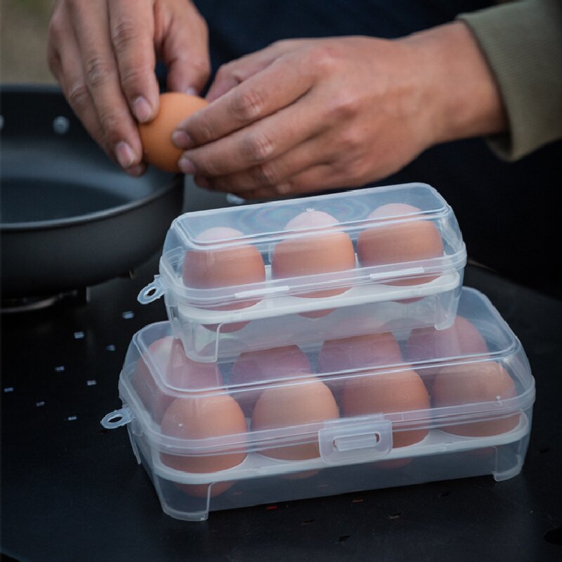صندوق بيض محمول مقاوم للكسر لل - مراجعة Outdoor Camping Storage Box وسعره