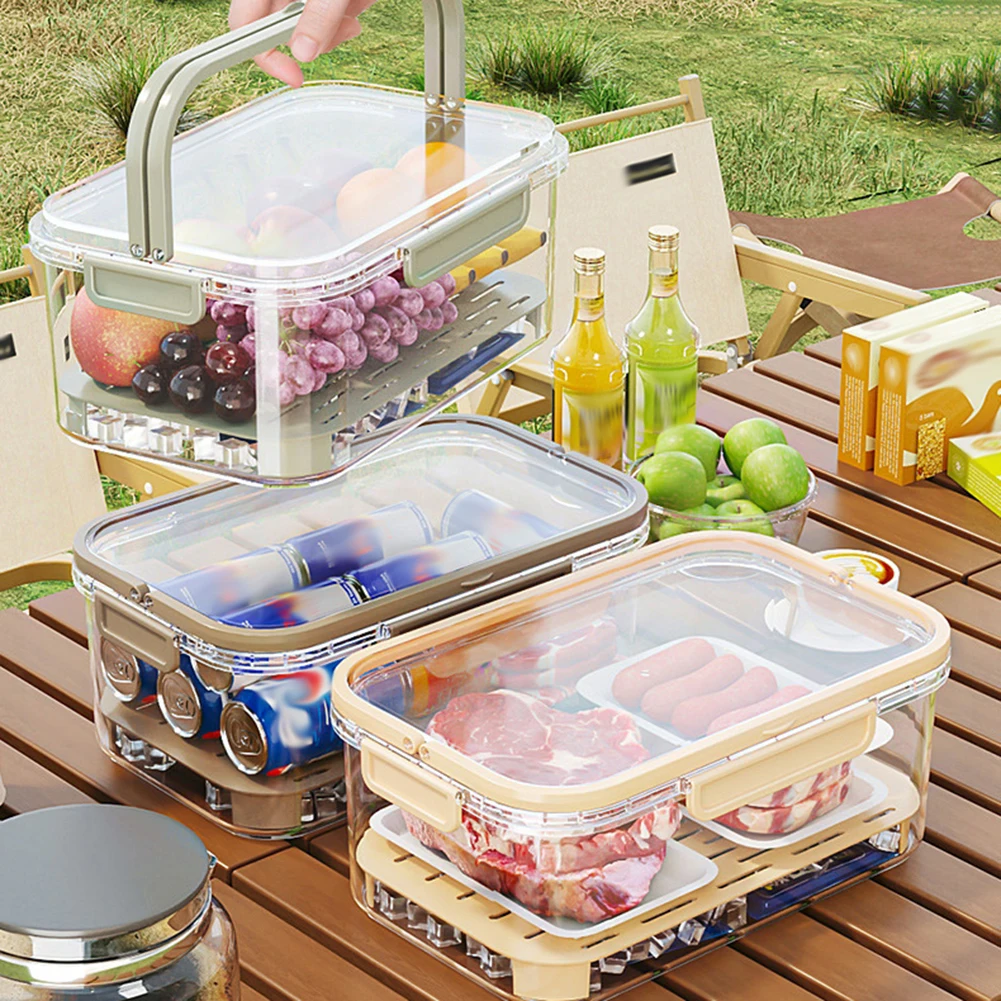 حاوية تخزين الطعام المحمولة، ص - مراجعة Outdoor Camping Storage Box وسعره