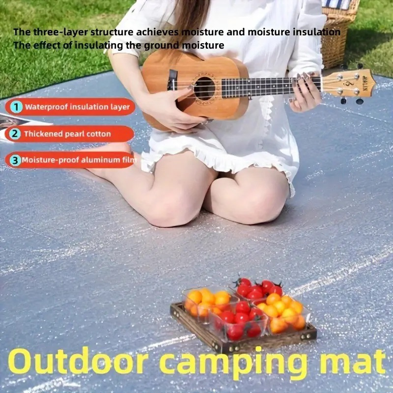 التخييم حصيرة رغوة احباط بطاني - مراجعة Outdoor Camping Heated Blanket وسعره