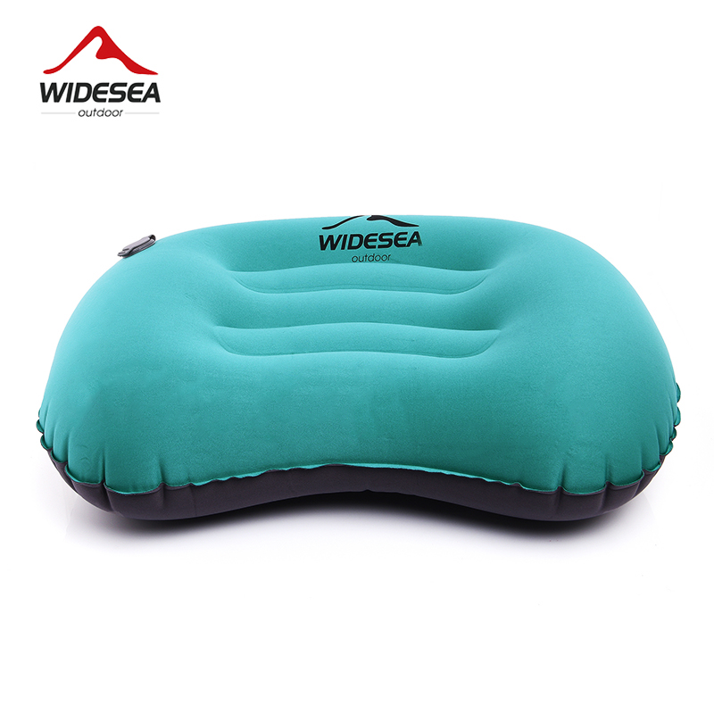 وايد سي وسادة قابلة للنفخ للتخ - مراجعة Camp Pillow Compressible وسعره