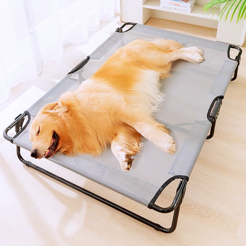 سرير كلب قابل للطي سرير الكلاب - مراجعة Outdoor Camping Dog Kennel وسعره