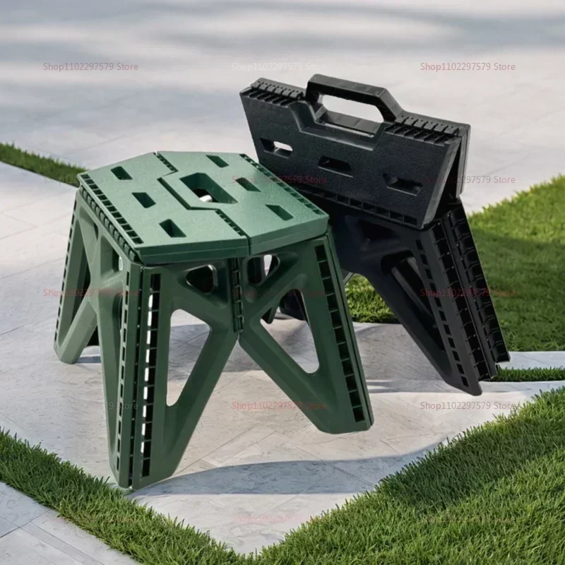 كرسي قابل للطي، كرسي بلاستيكي  - مراجعة Outdoor Camping High Chair وسعره