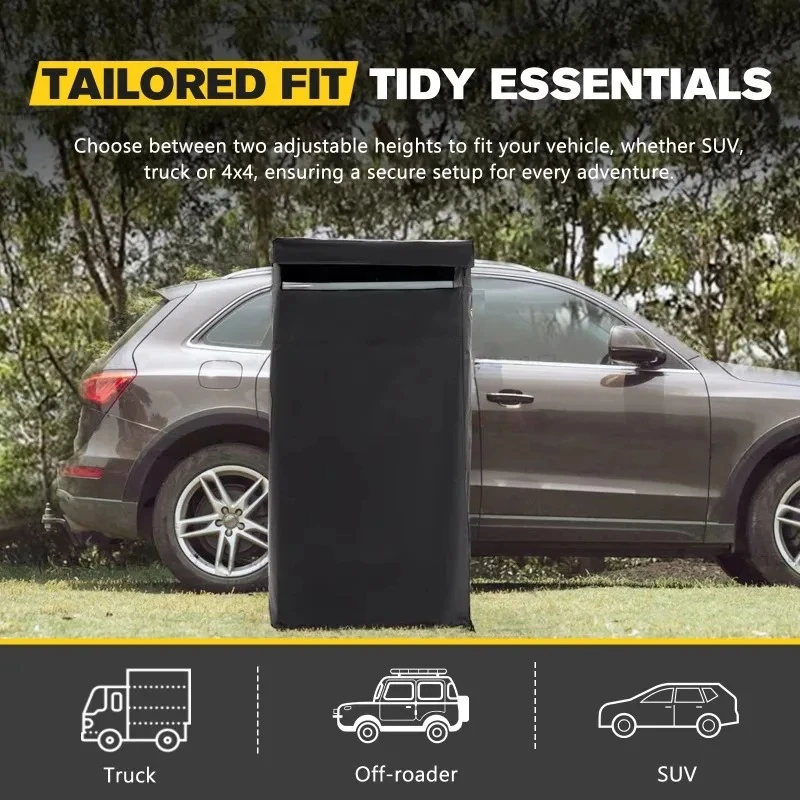 خيمة مرحاض جانبية للسيارة قابل - مراجعة Outdoor Camping Toilet وسعره