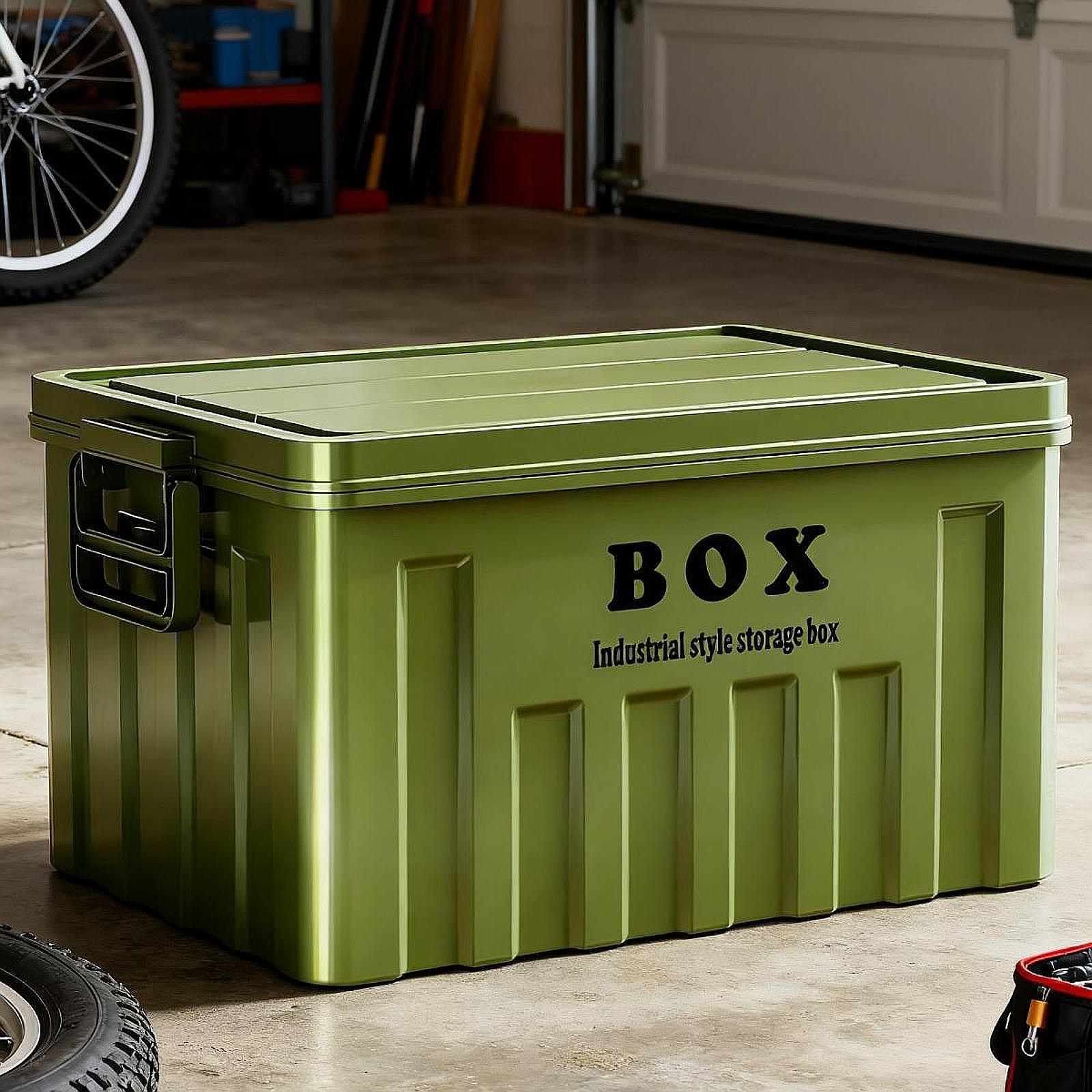 حاوية تخزين بلاستيكية كبيرة مع - مراجعة Outdoor Camping Storage Box وسعره
