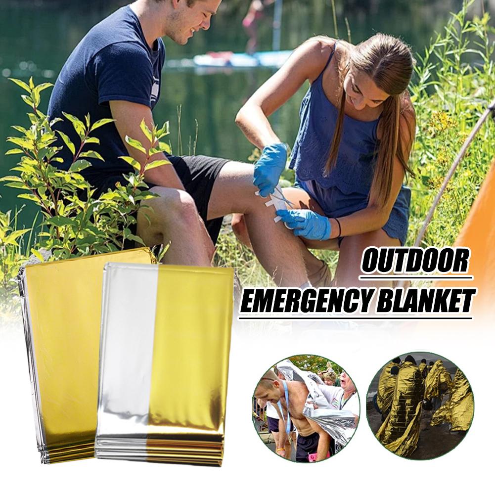 انخفاض حرارة الجسم الإنقاذ الإ - مراجعة Outdoor Camping Heated Blanket وسعره