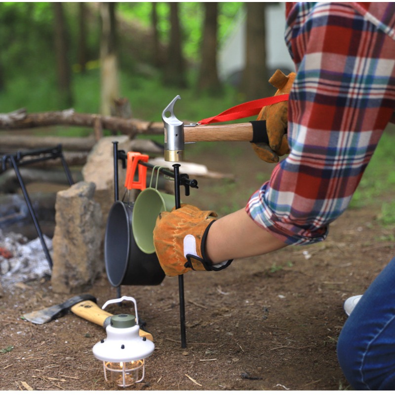 قفازات مقاومة للحرارة والاشتعا - مراجعة Outdoor Camping Grill وسعره
