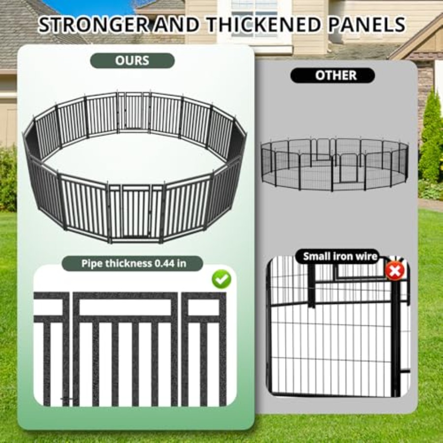 سياج للكلاب للاستخدام الخارجي  - مراجعة Outdoor Camping Dog Kennel وسعره