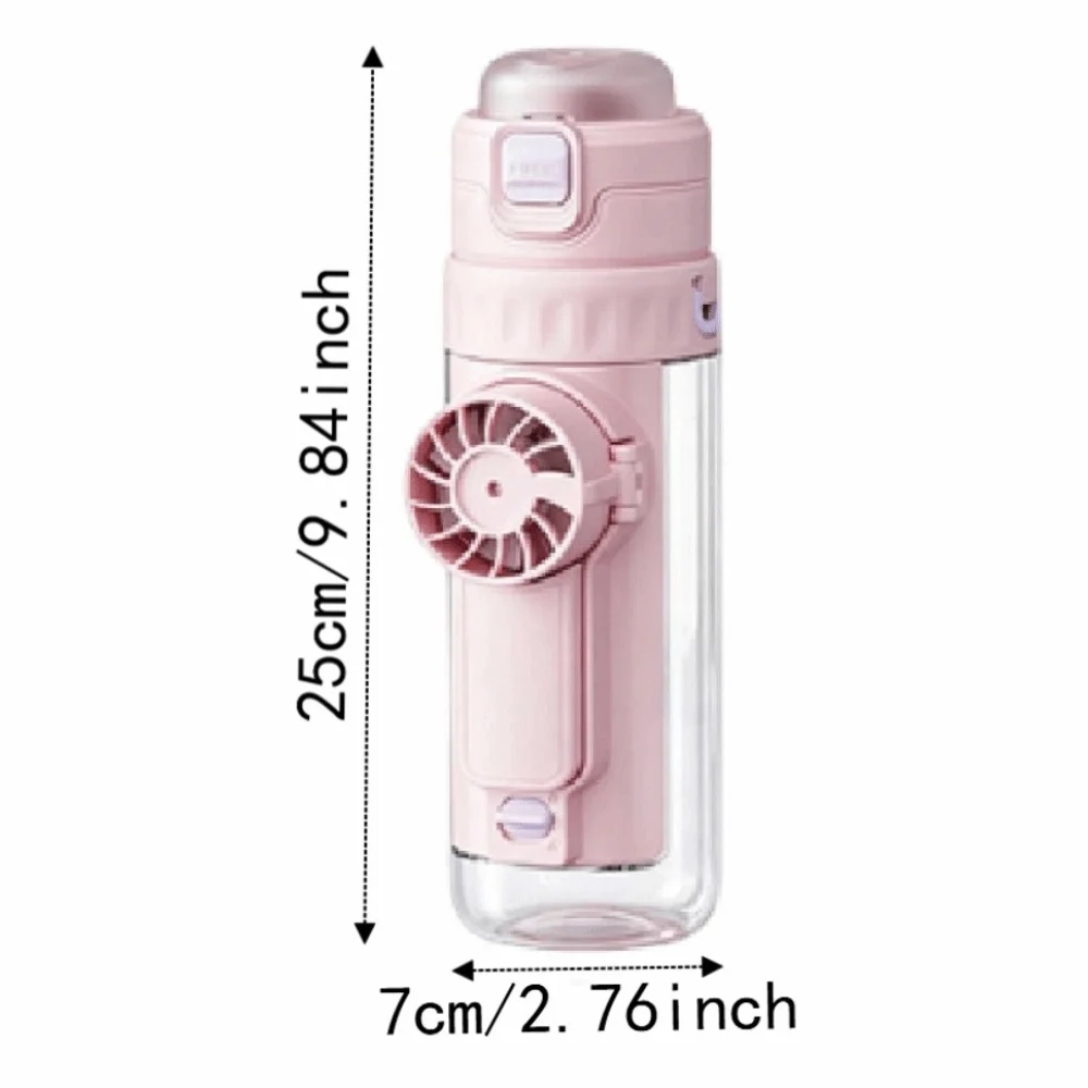 زجاجة ماء صيفية 2 في 1 مع مروح - مراجعة Outdoor Camping Misting Fan وسعره