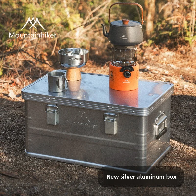 صندوق تخزين خارجي جديد من سبائ - مراجعة Outdoor Camping Storage Box وسعره