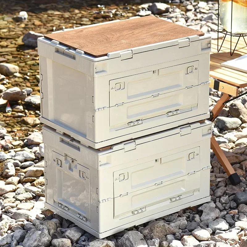 صندوق تخزين جديد للاستخدام في  - مراجعة Outdoor Camping Storage Box وسعره