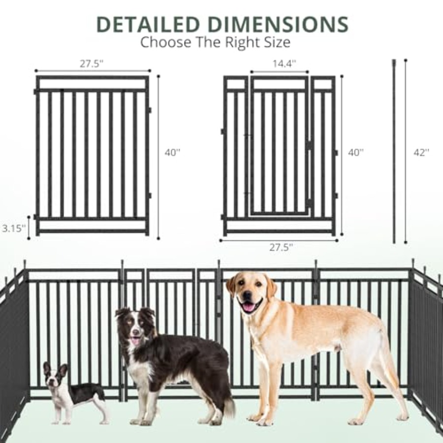 حظيرة متنقلة للكلاب للاستخدام  - مراجعة Outdoor Camping Dog Kennel وسعره
