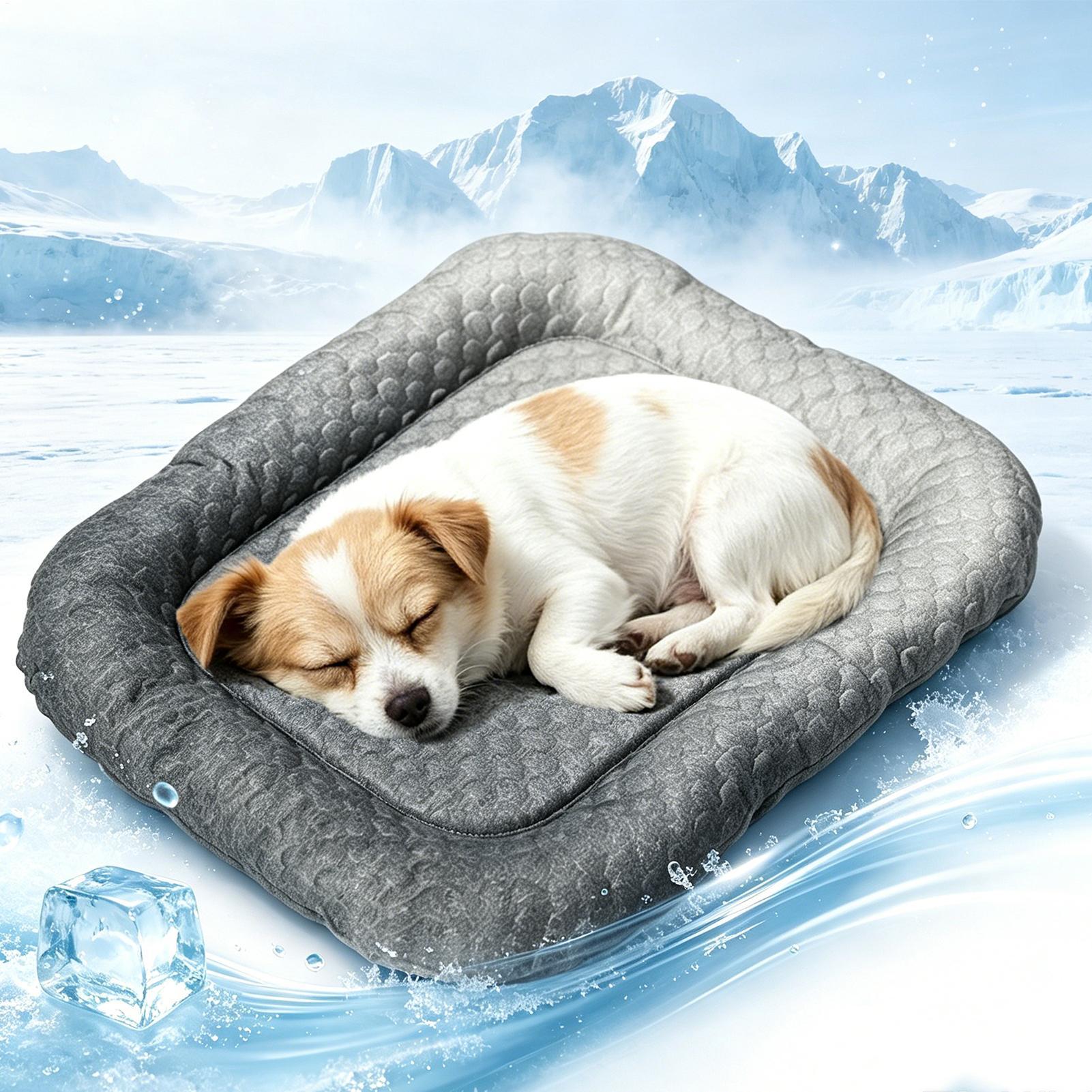 سرير تبريد للكلاب محمول غير قا - مراجعة Outdoor Camping Dog Kennel وسعره