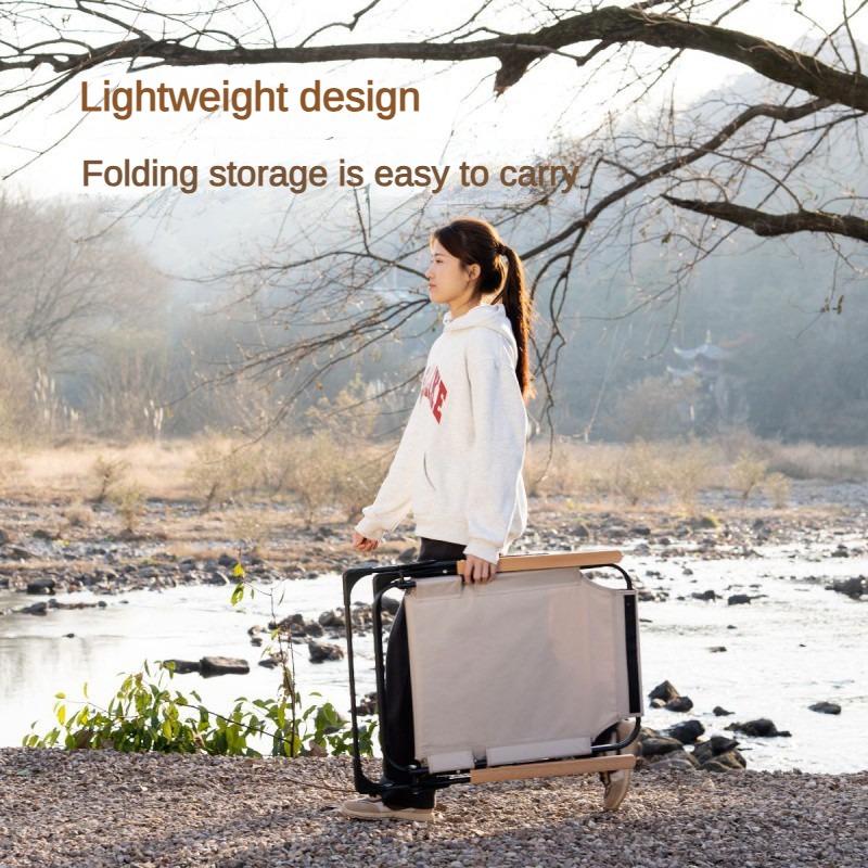 كرسي قابل للطي للاستخدام الخار - مراجعة Outdoor Camping High Chair وسعره