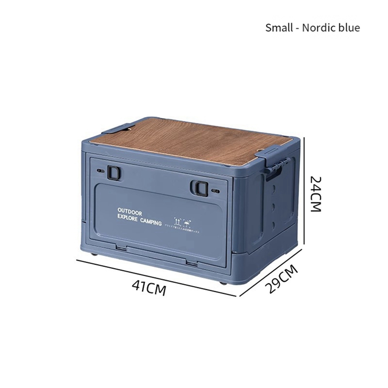 صندوق تخزين طاولة سياحية قابل  - مراجعة Outdoor Camping Storage Box وسعره