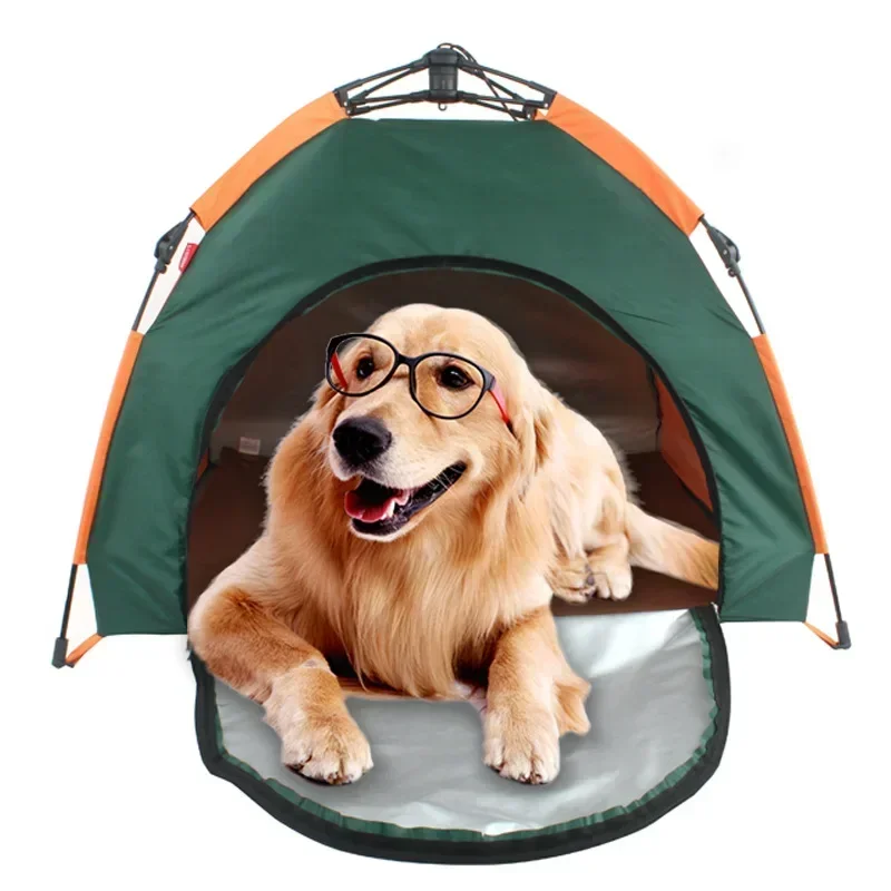 خيمة بيت الكلب، سرير القط، وسا - مراجعة Outdoor Camping Dog Kennel وسعره