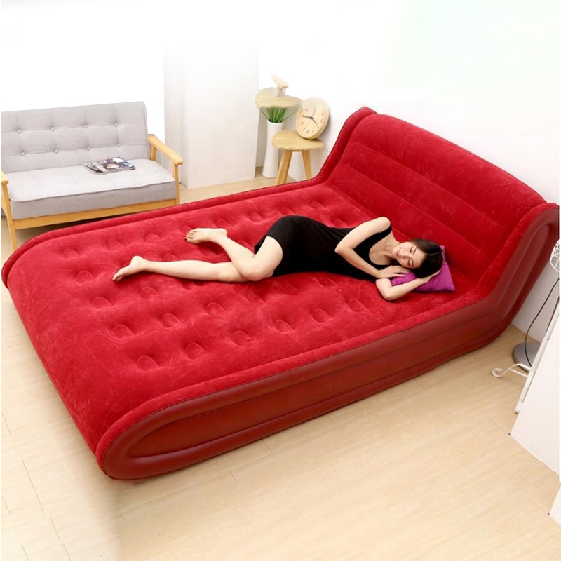 فراش هوائي سهل النفخ، سرير قاب - مراجعة Inflatable Mattress وسعره