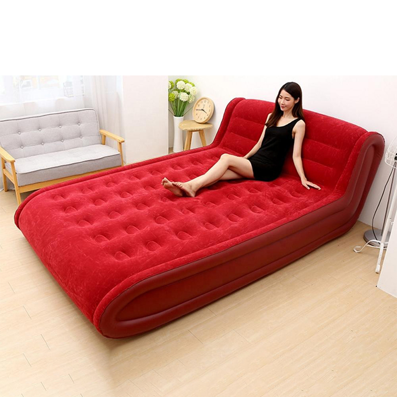 فراش هوائي سهل النفخ، سرير قاب - مراجعة Inflatable Mattress وسعره